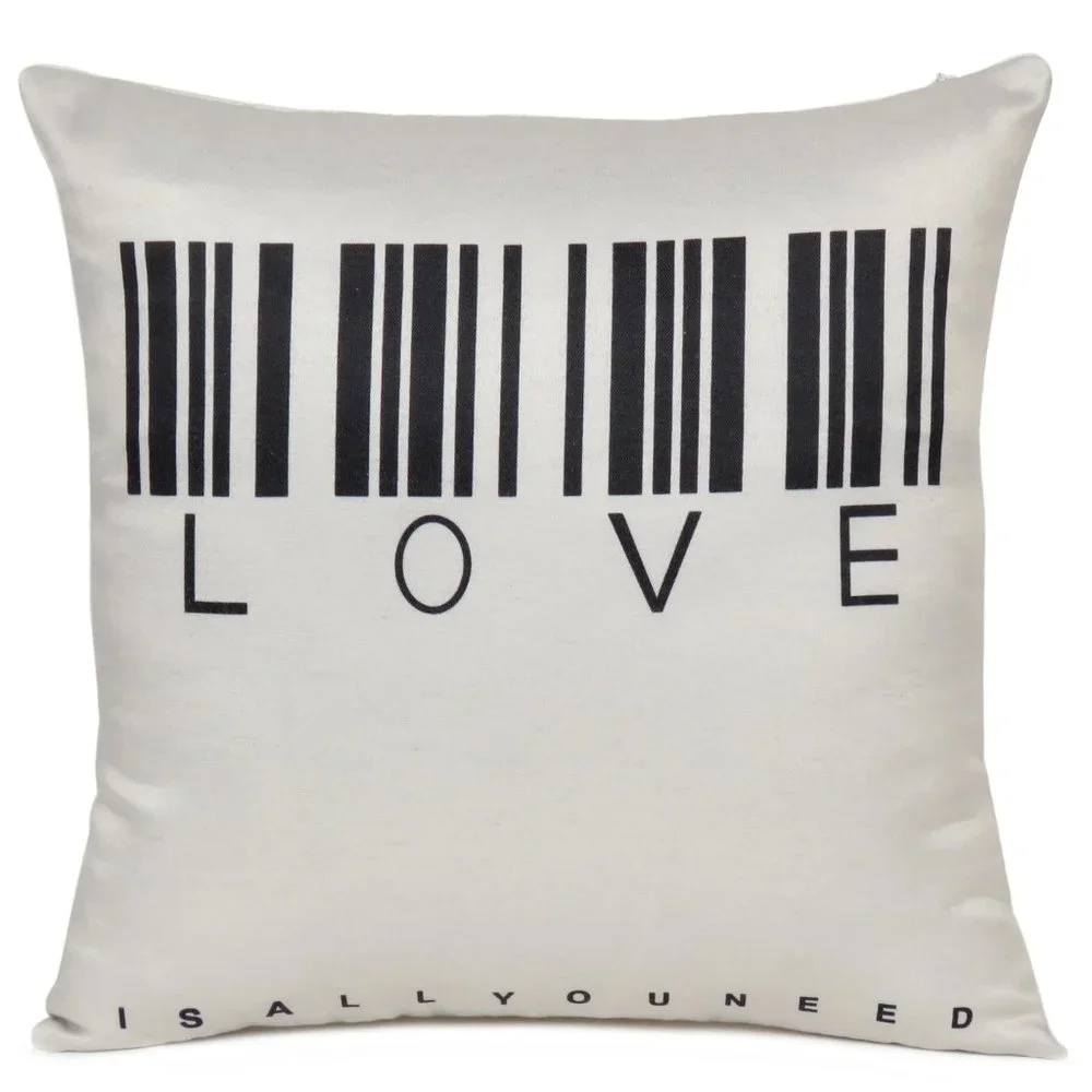 Oussum Digital Print Cushion Pillow Cover Pillow Case Home Decorative